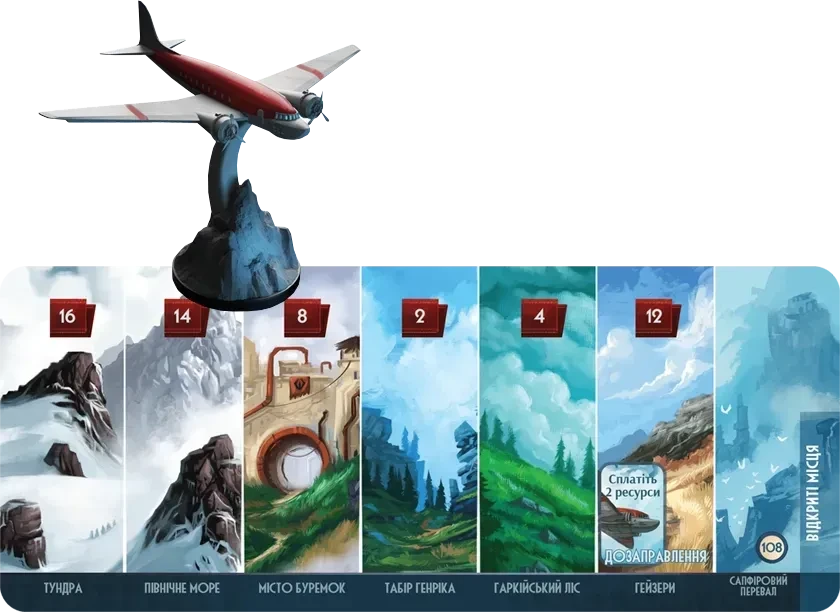 Настільна гра Games 7 Days Сплячі Боги. Далекі небеса. Колекційне видання (2625676293) - фото 6