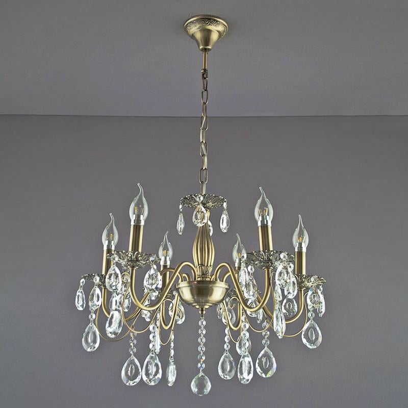 Люстра свічки підвісна Light House SH-11610A/6 AB Бронзовий