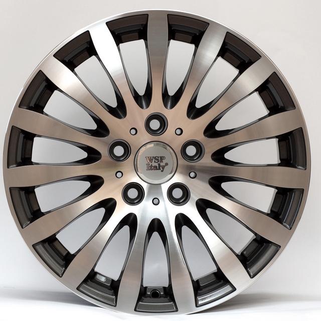 Литые диски WSP Italy BMW W663 Glazgo 8x18 5x120 ET15 DIA74,1 Anthracite polished