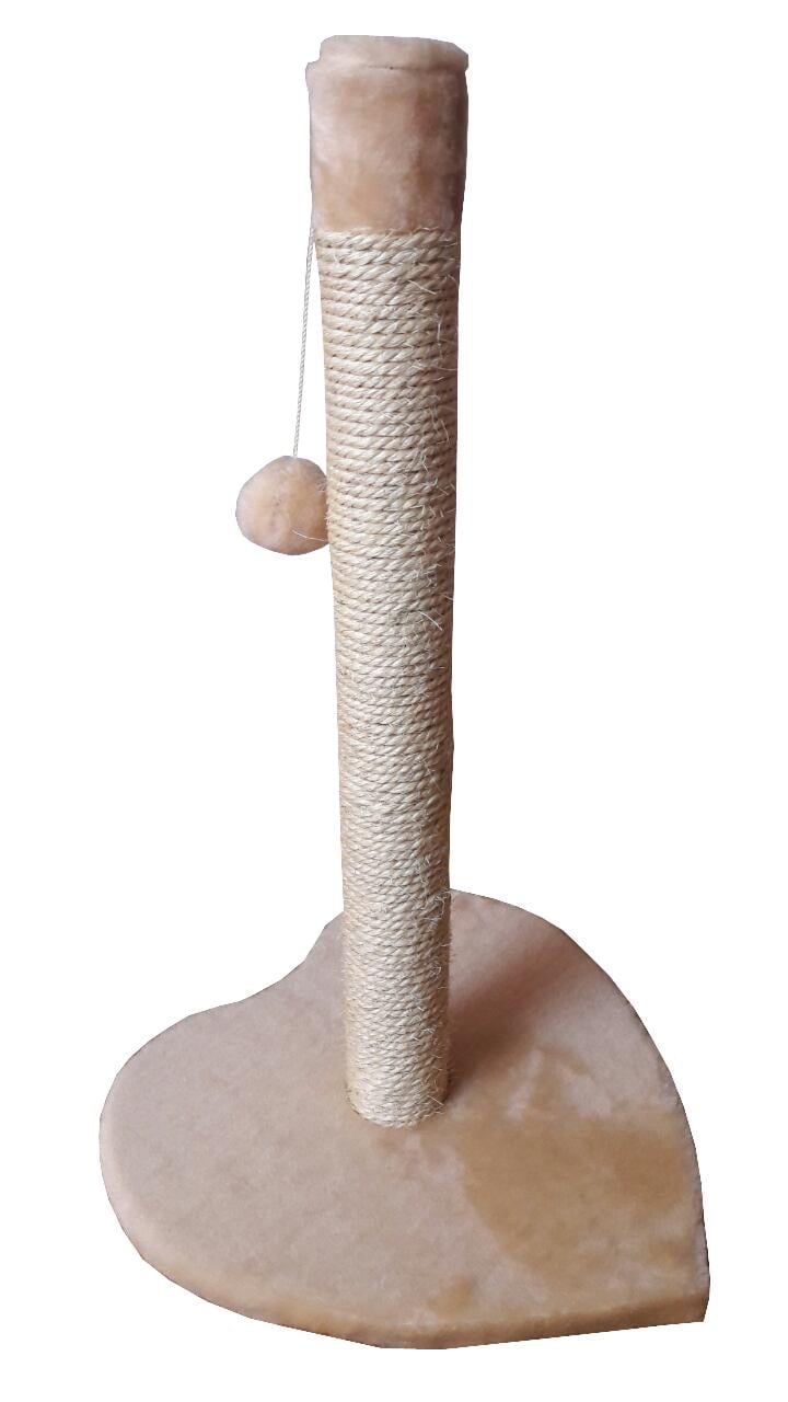 Когтеточка Фелита Сердце джут Бежевый (0020/2)