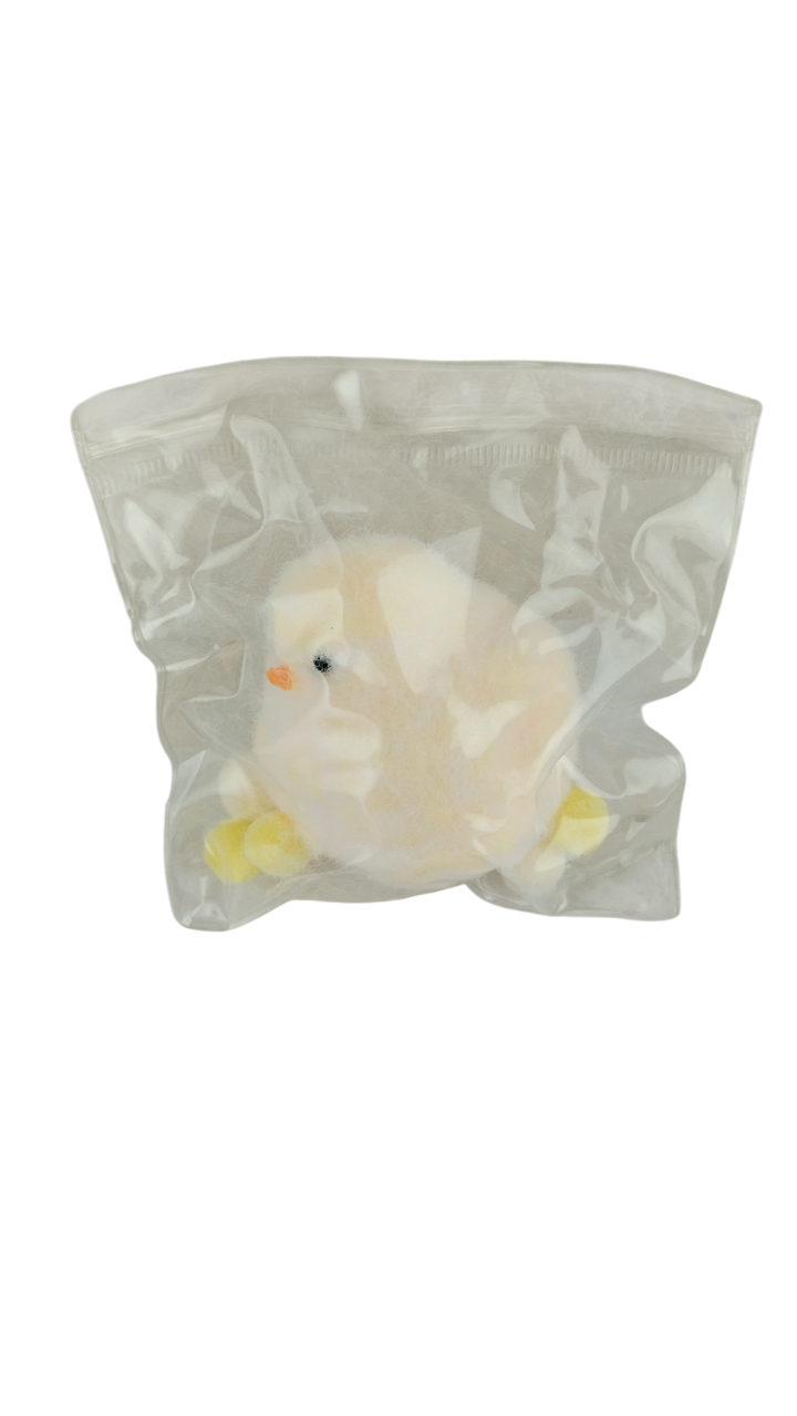 Игрушка антистресс сквиш Цыпленок Желтый (000045)