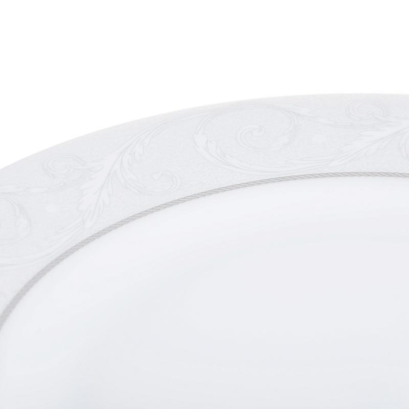 Тарелка круглая Lora NP103 костяной фарфор Белый (73-006) - фото 3 Тарелка круглая Lora NP103 костяной фарфор Белый (73-006) - фото 3