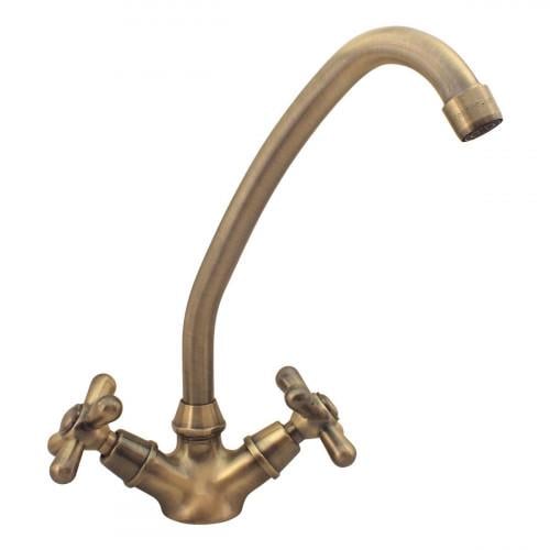 Змішувач для кухні Haiba DOMINOX 271 Бронзовий (HB0075) - фото 2 Змішувач для кухні Haiba DOMINOX 271 Бронзовий (HB0075) - фото 2