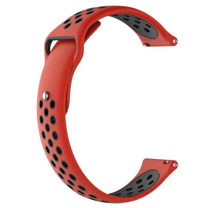 Спортивный ремешок Primo Perfor Sport для Garmin Vivoactive 3/Vivomove HR/Forerunner 245/645 Red/Black (1052922287)