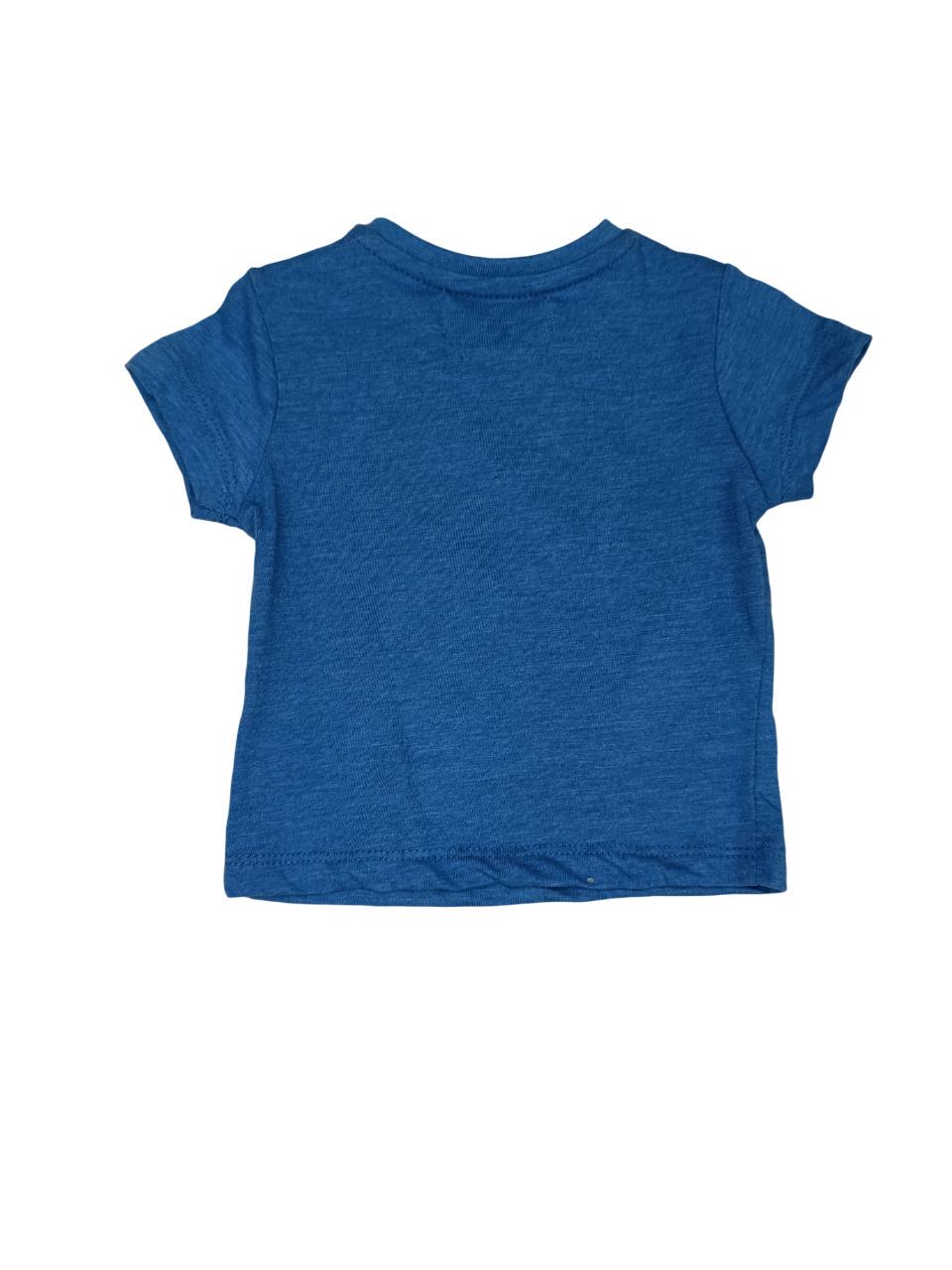 Футболка дитяча для хлопчика Minoti 62-68 см Синій (0559) - фото 2 Футболка дитяча для хлопчика Minoti 62-68 см Синій (0559) - фото 2