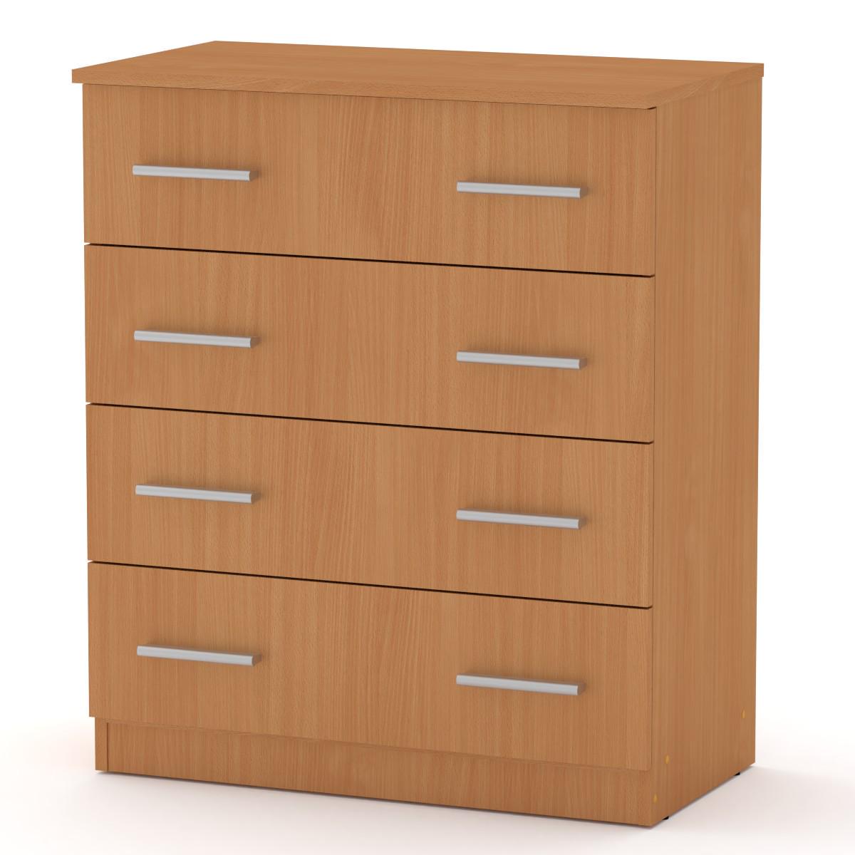 Комод для вещей Компанит 4Б Бук (18034)