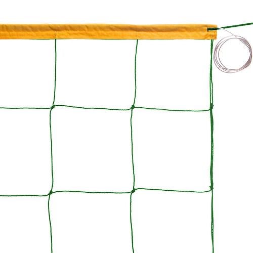 Сетка для волейбола SP-Planeta China Model 1 SO-7467 глазок 15х15 см 9х0,9 м Желто-зеленый (32311727)