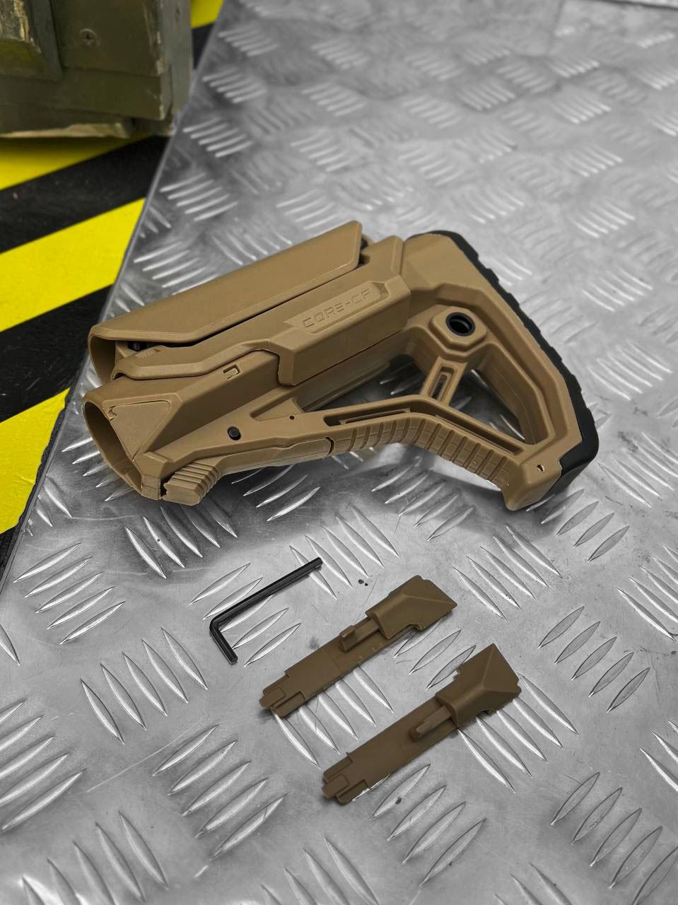 Приклад FAB Defense GL-CORE CP без трубы Coyote - фото 5 Приклад FAB Defense GL-CORE CP без трубы Coyote - фото 5