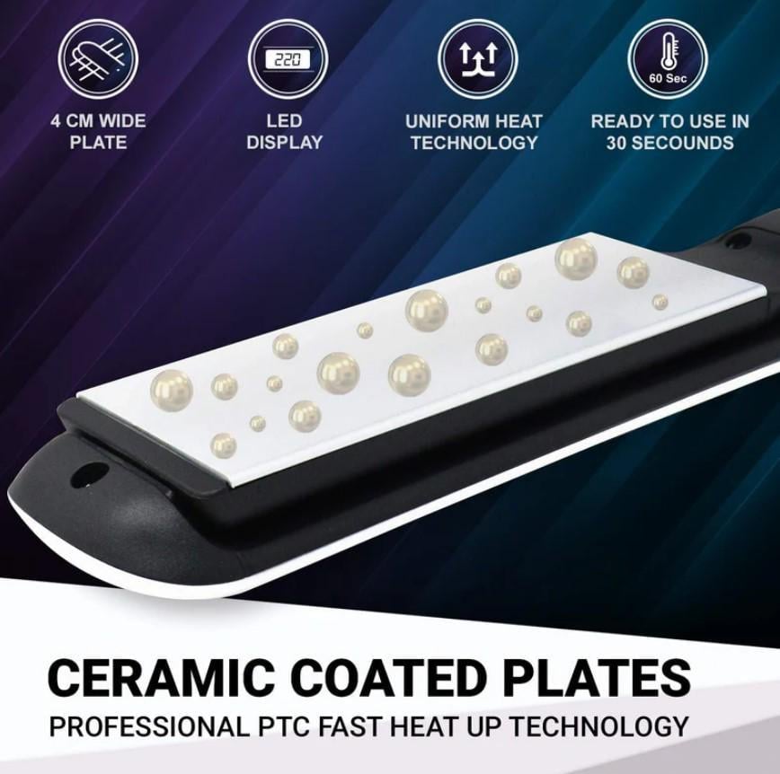 Плойка-випрямляч VGR V-511 з LCD дисплеєм турмалінове покриття для вирівнювання волосся (2390000044) - фото 16 Плойка-випрямляч VGR V-511 з LCD дисплеєм турмалінове покриття для вирівнювання волосся (2390000044) - фото 16