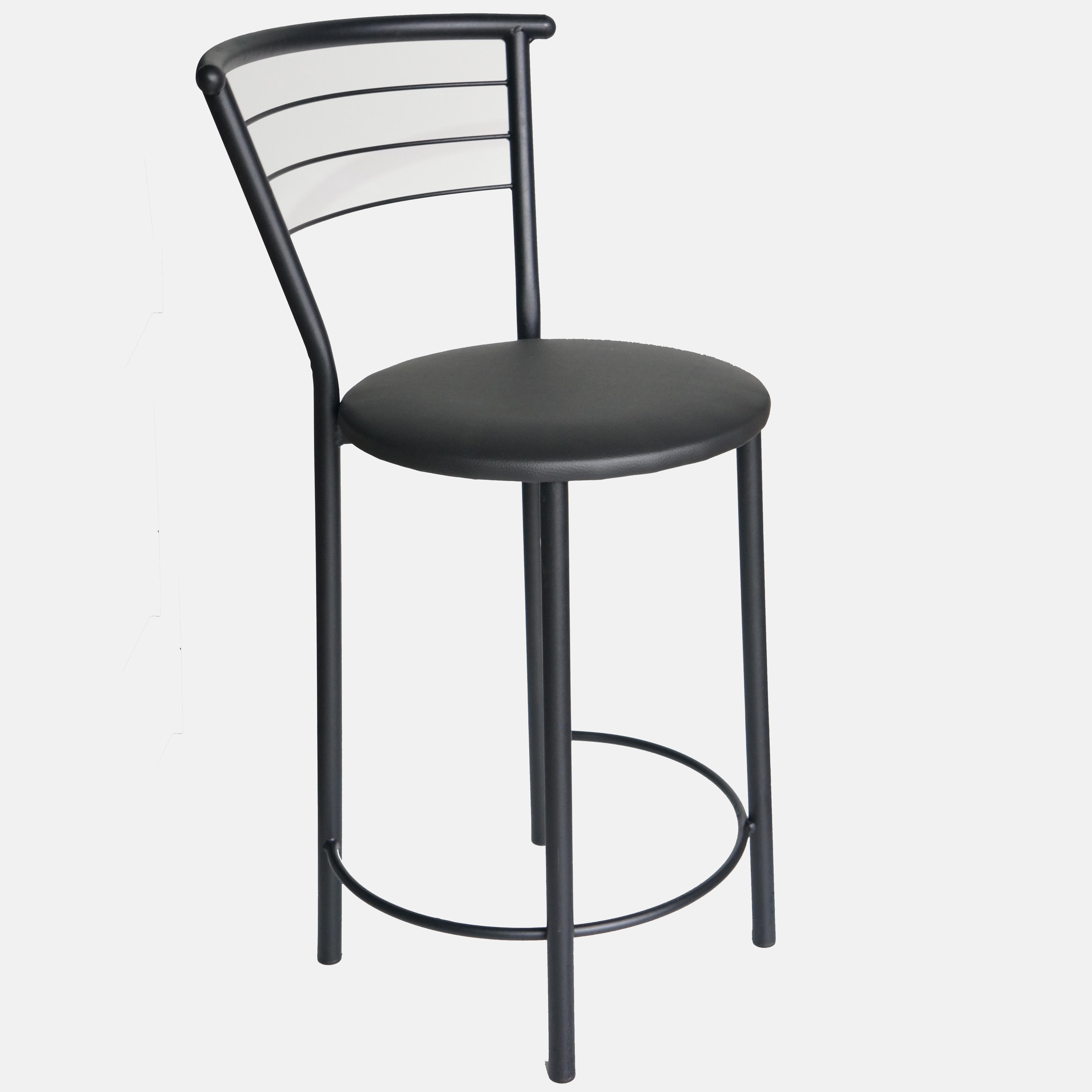 Напівбарний стілець АНТ Марко Чорний (24441-99)