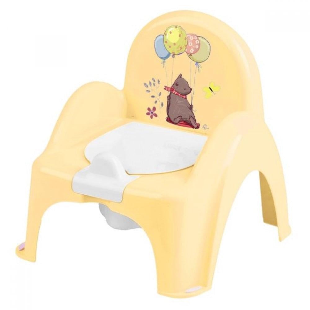 Горщик-стільчик Лісова казка Tega Baby FF-007-109 Жовтий (27758893)