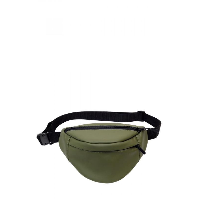 Сумка бананка на пояс Sambag Marina SKH 24x15x8 см Зеленый хаки - фото 3 Сумка бананка на пояс Sambag Marina SKH 24x15x8 см Зеленый хаки - фото 3