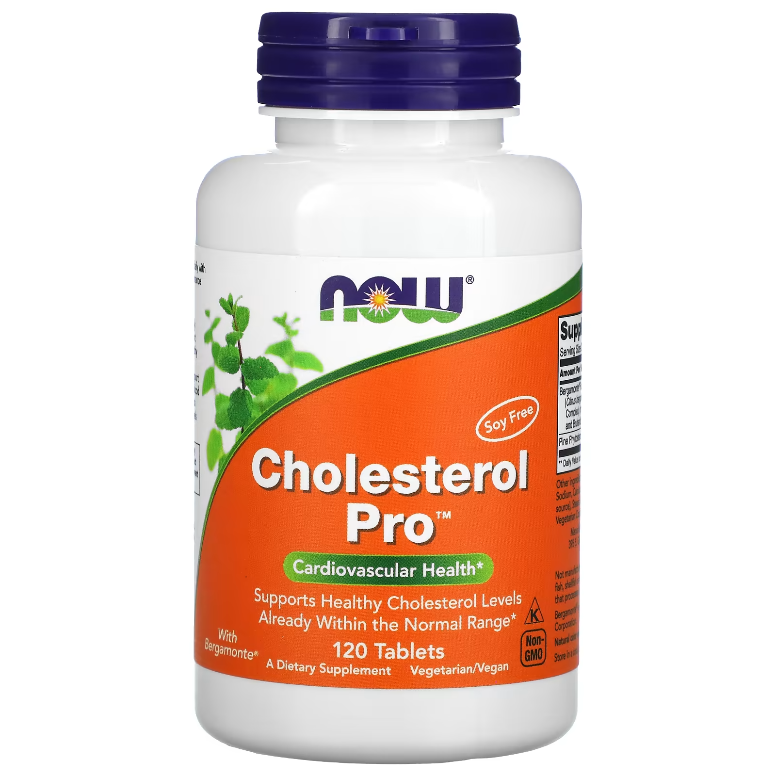 Натуральная добавка для поддержания здорового холестерина Now Foods Cholesterol Pro 120 табл. (23915061)