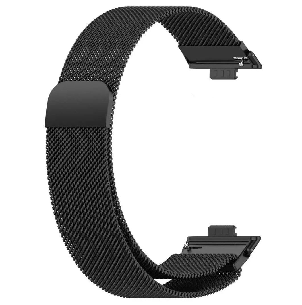 Ремешок сетчатый миланский Primolux для часов Huawei Watch Fit 3 Black (2524500751)