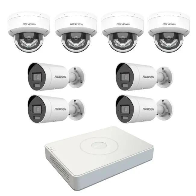 Комплект IP видеонаблюдения Hikvision KIT-DS0243