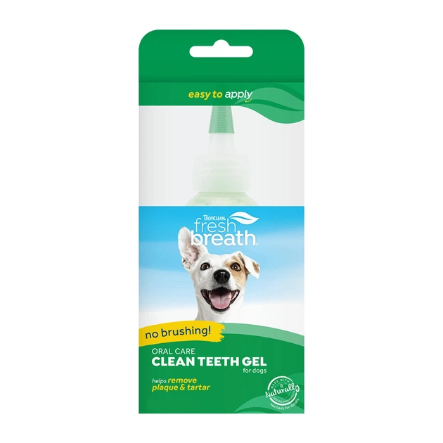 Гель для чистки зубів без використання щітки TropiClean Fresh Breath для догляду за ротовою порожниною собак 59 мл