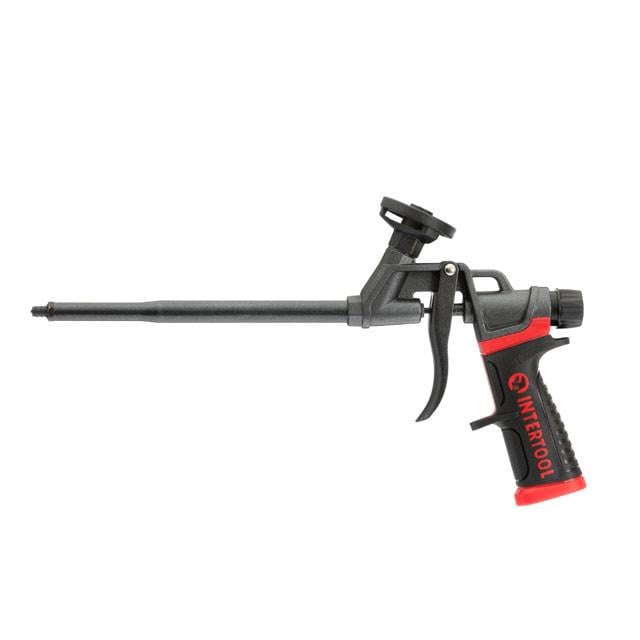 Пистолет для монтажной пены Intertool PT-0610 с тефлоновым покрытием + 4 насадки (10090736)