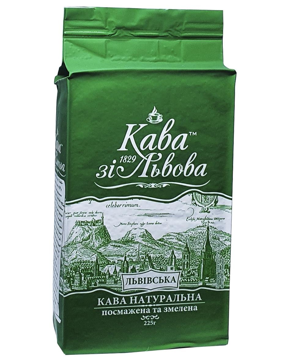 Кофе Кава зі Львова Львовская молотая 225 г (52006)