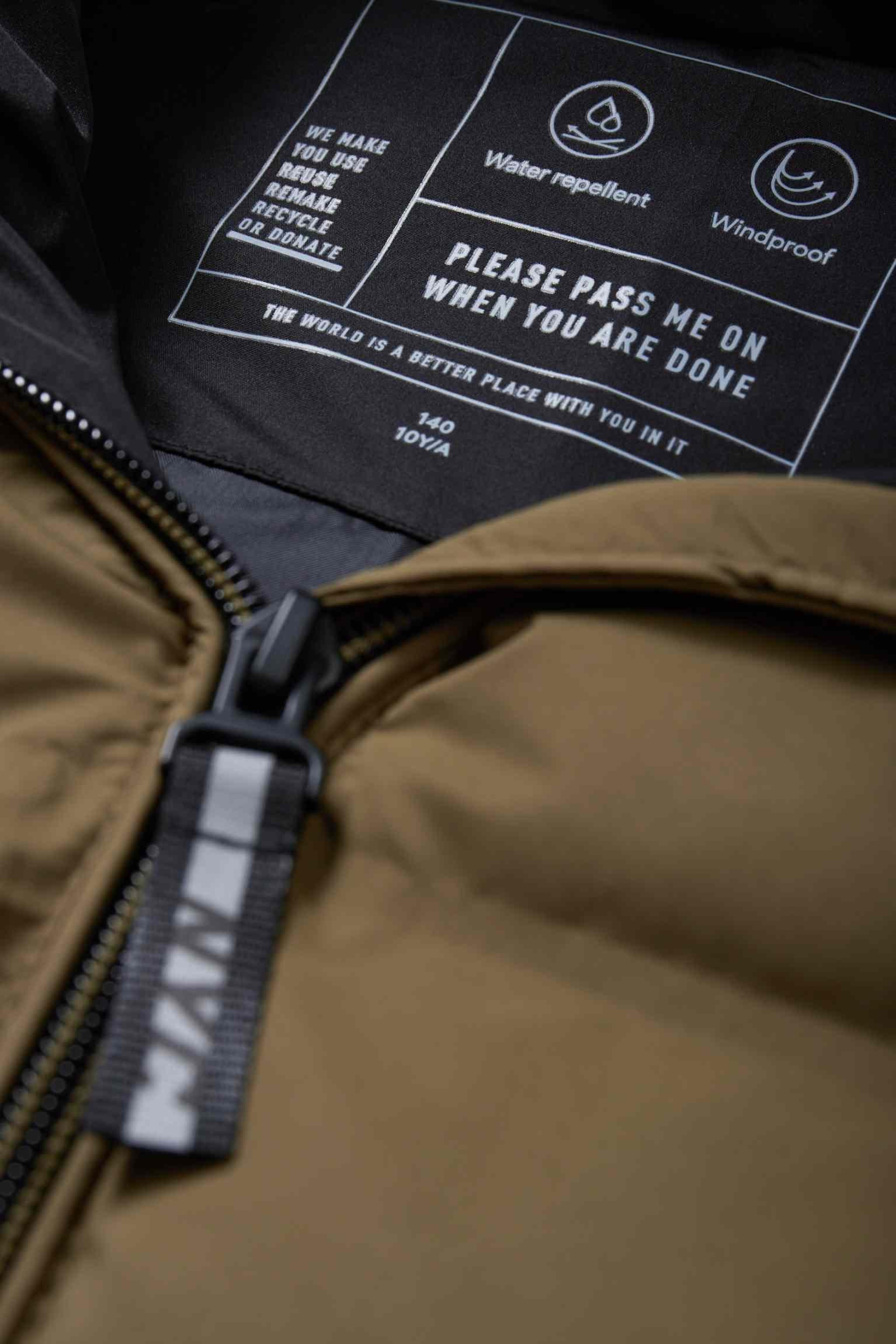 Куртка для хлопчика демісезонна C&A 164 см Хакі (2219158) - фото 7 Куртка для хлопчика демісезонна C&A 164 см Хакі (2219158) - фото 7