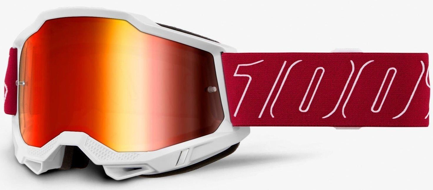 Мотоокуляри 100% ACCURI 2 Goggle Redline Mirror Red Lens (39432)