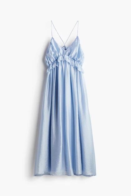 Платье H&M 1228723003 L Голубой
