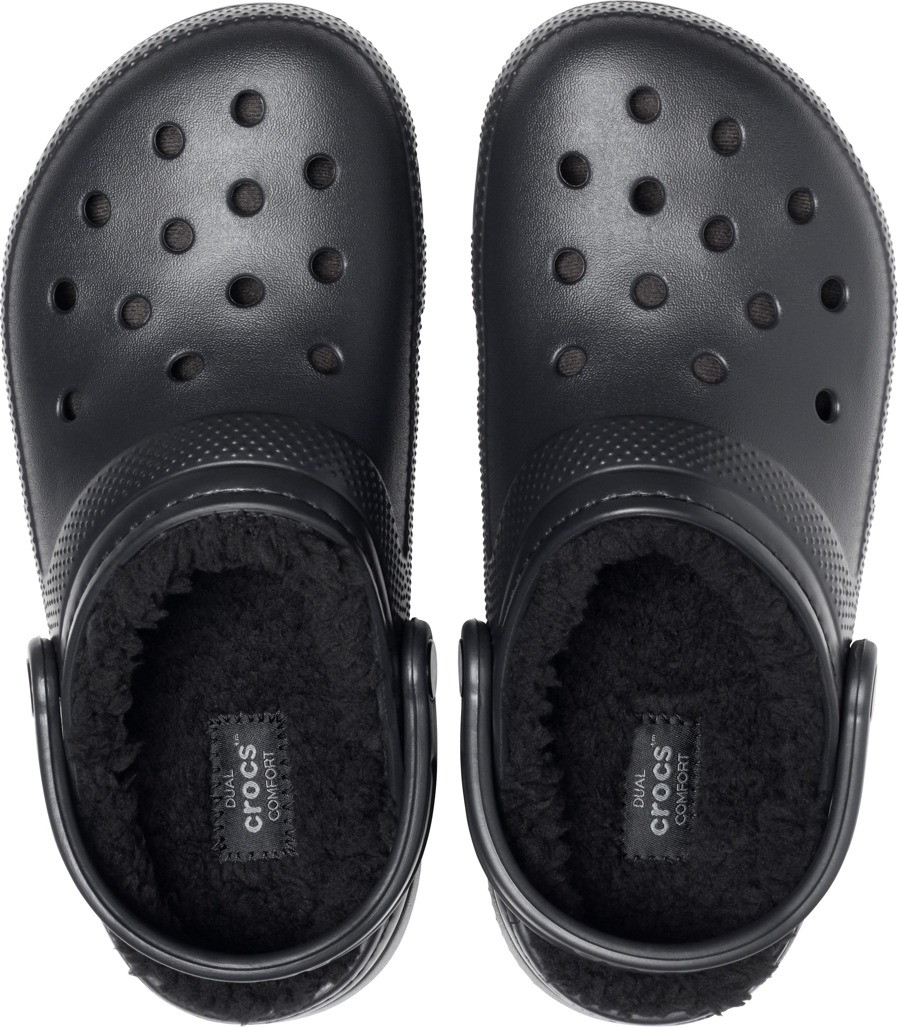 Сабо Crocs Classic Lined Clog M8 р. 40/26 см Black (203591) - фото 4