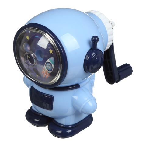 Точилка для карандашей механическая ZiBi SPACEMAN Синий (ZB.5506)