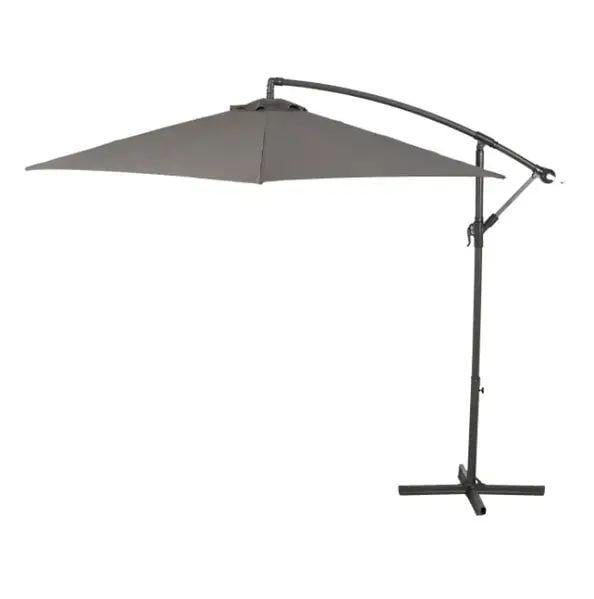 Садова парасоля від сонця і дощу 300 см Сірий (1373) Садова парасоля від сонця і дощу 300 см Сірий (1373)