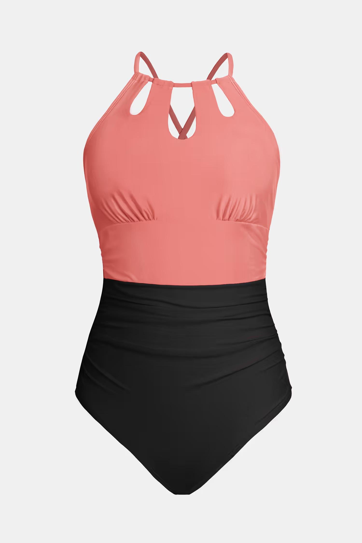 Купальник Cupshe S Чорно-жовтогарячий (DAA12E3M008KA) - фото 3 Купальник Cupshe S Чорно-жовтогарячий (DAA12E3M008KA) - фото 3