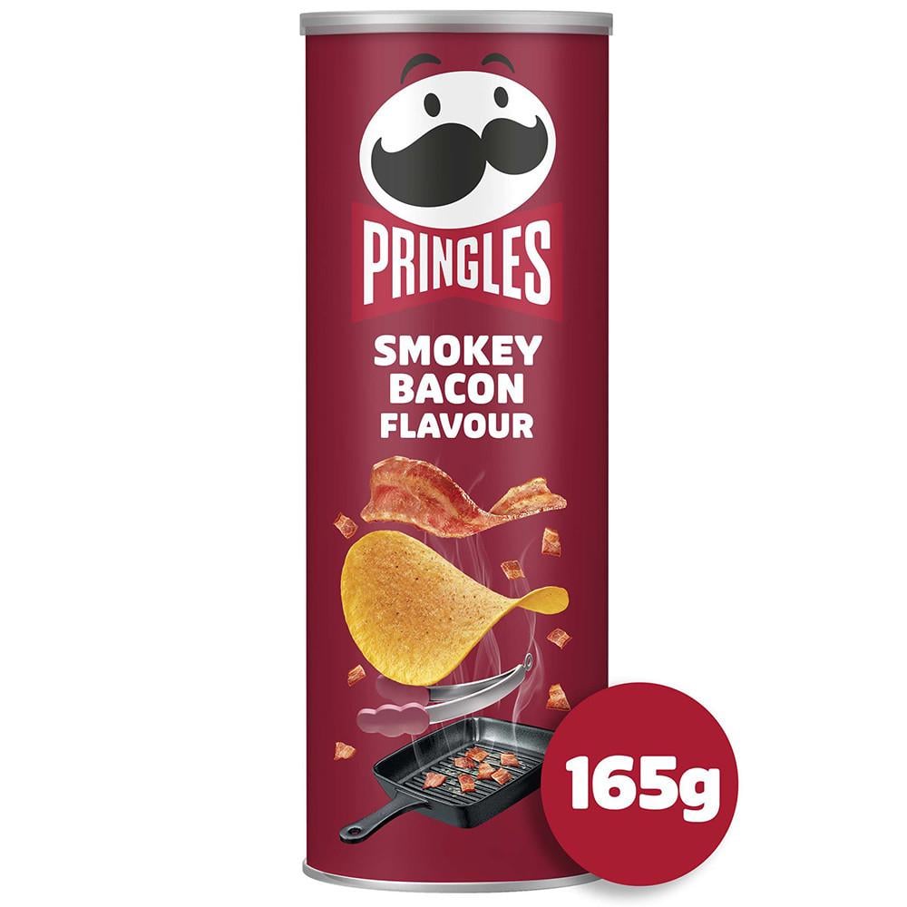 Чипси Pringles BACON flavour 165 г (1648666850) - фото 2 Чипси Pringles BACON flavour 165 г (1648666850) - фото 2