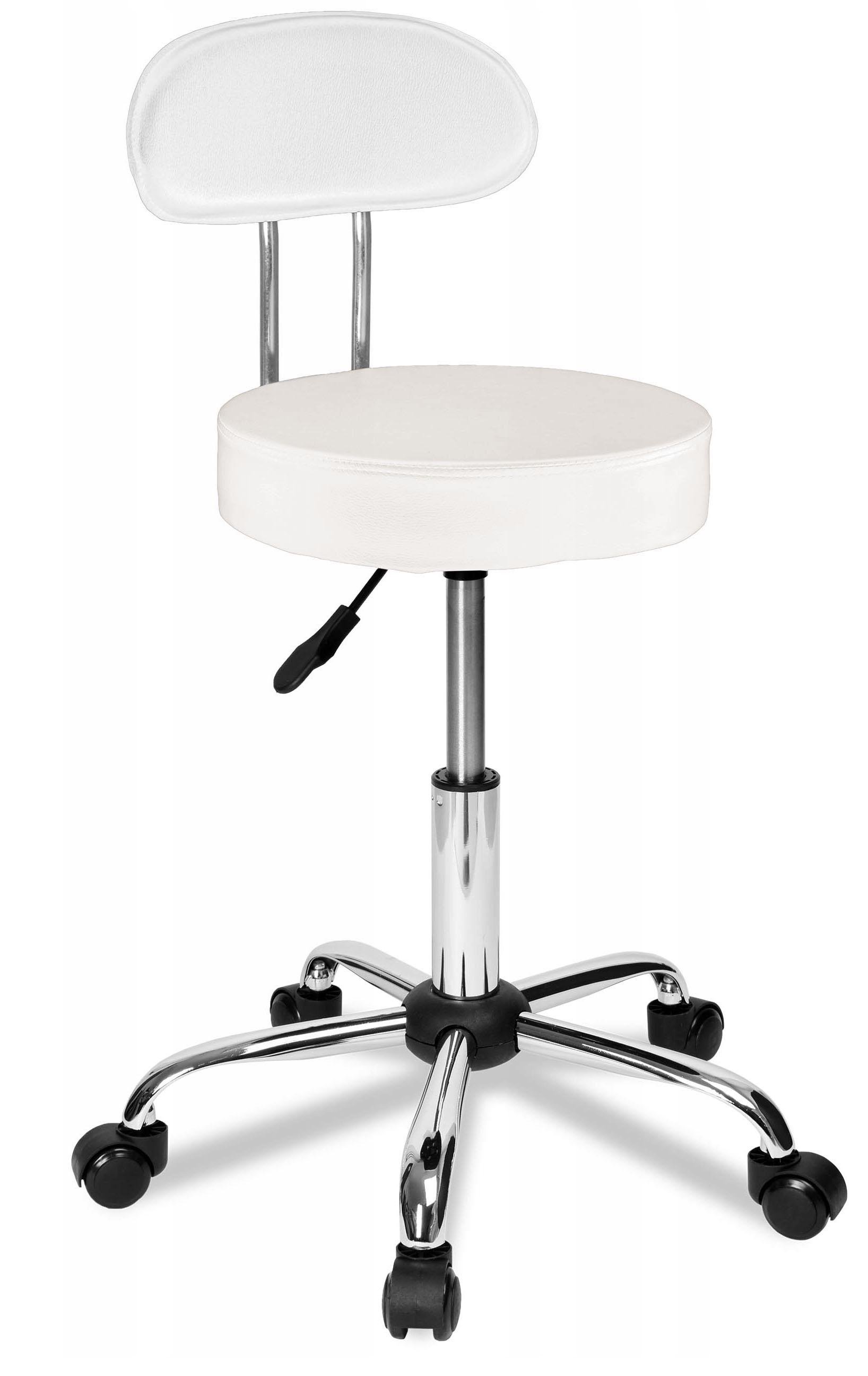 Кресло парикмахерское Just Sit Luna Eko косметическое Белый (18230849)