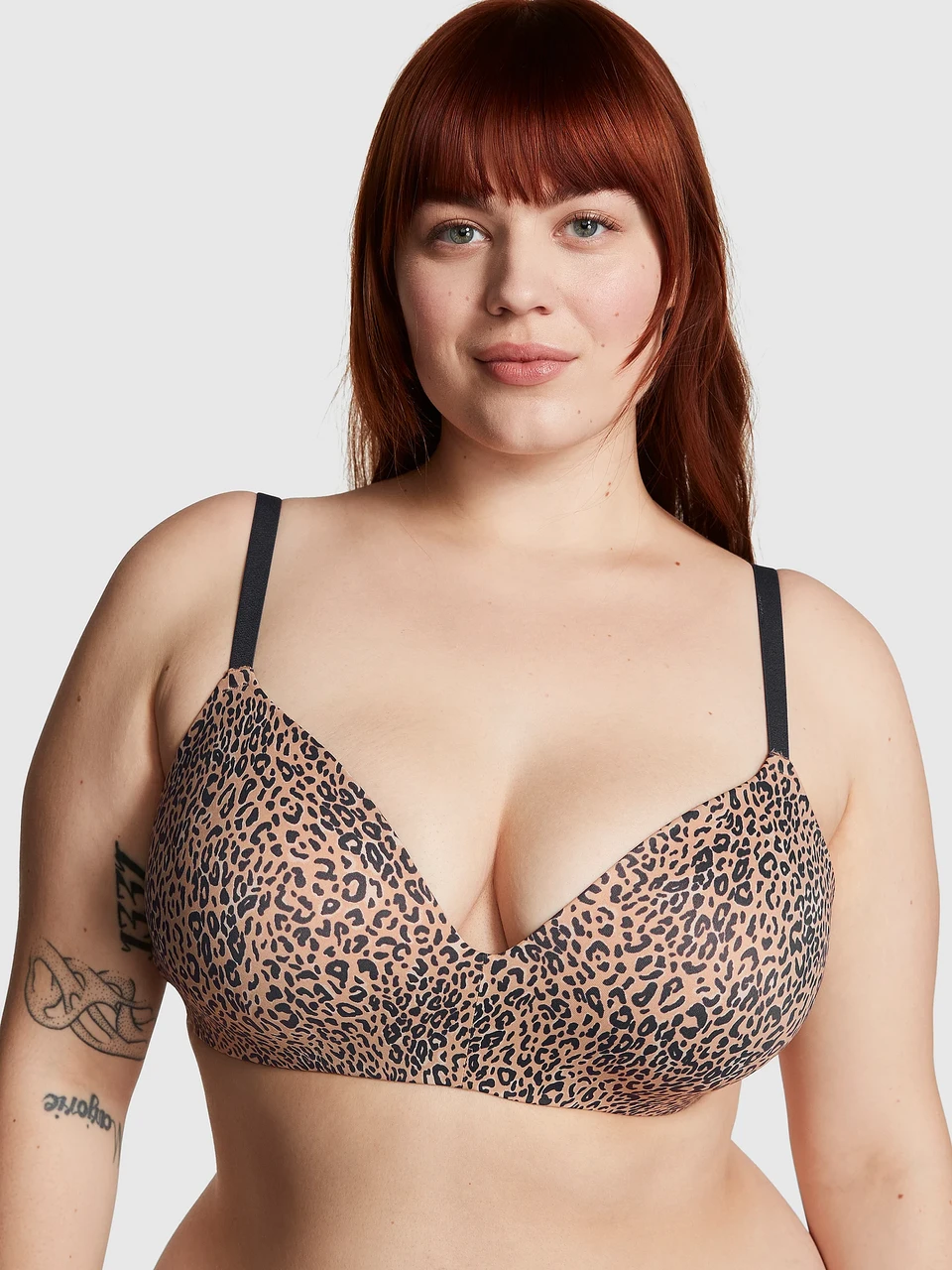 Бюстгальтер Victoria's Secret push-up 75B Леопардовый (101328975)