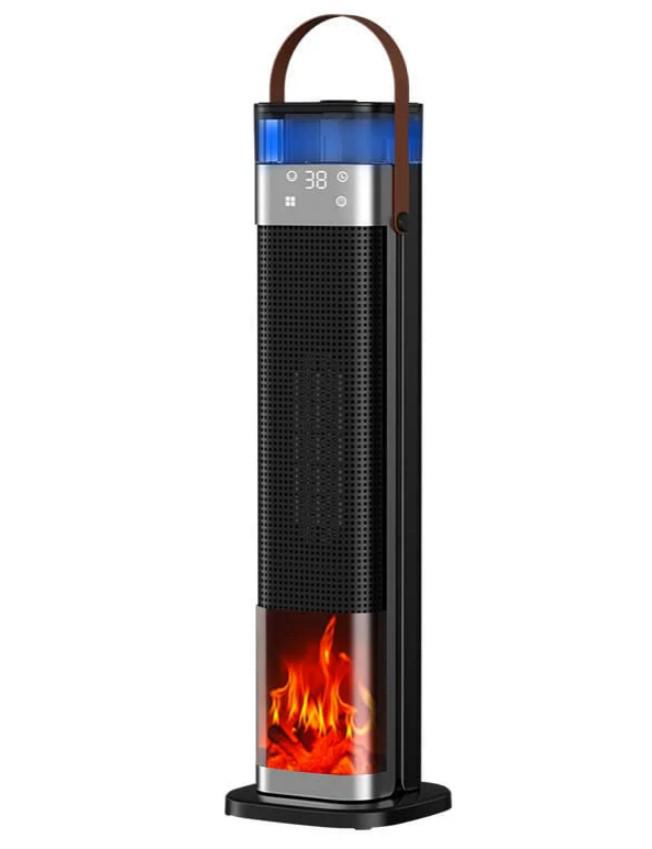 Тепловентилятор Portable Fan Heater HQN218-28QD керамический с защитой от перегрева (2104618790)
