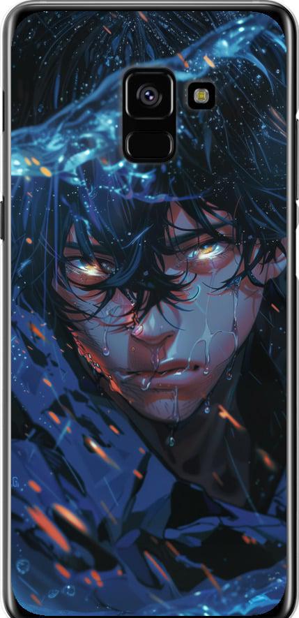 Чехол на Samsung Galaxy A8 Plus 2018 A730F Satoru Gojou (6128t-1345-42517) Чехол на Samsung Galaxy A8 Plus 2018 A730F Satoru Gojou (6128t-1345-42517)