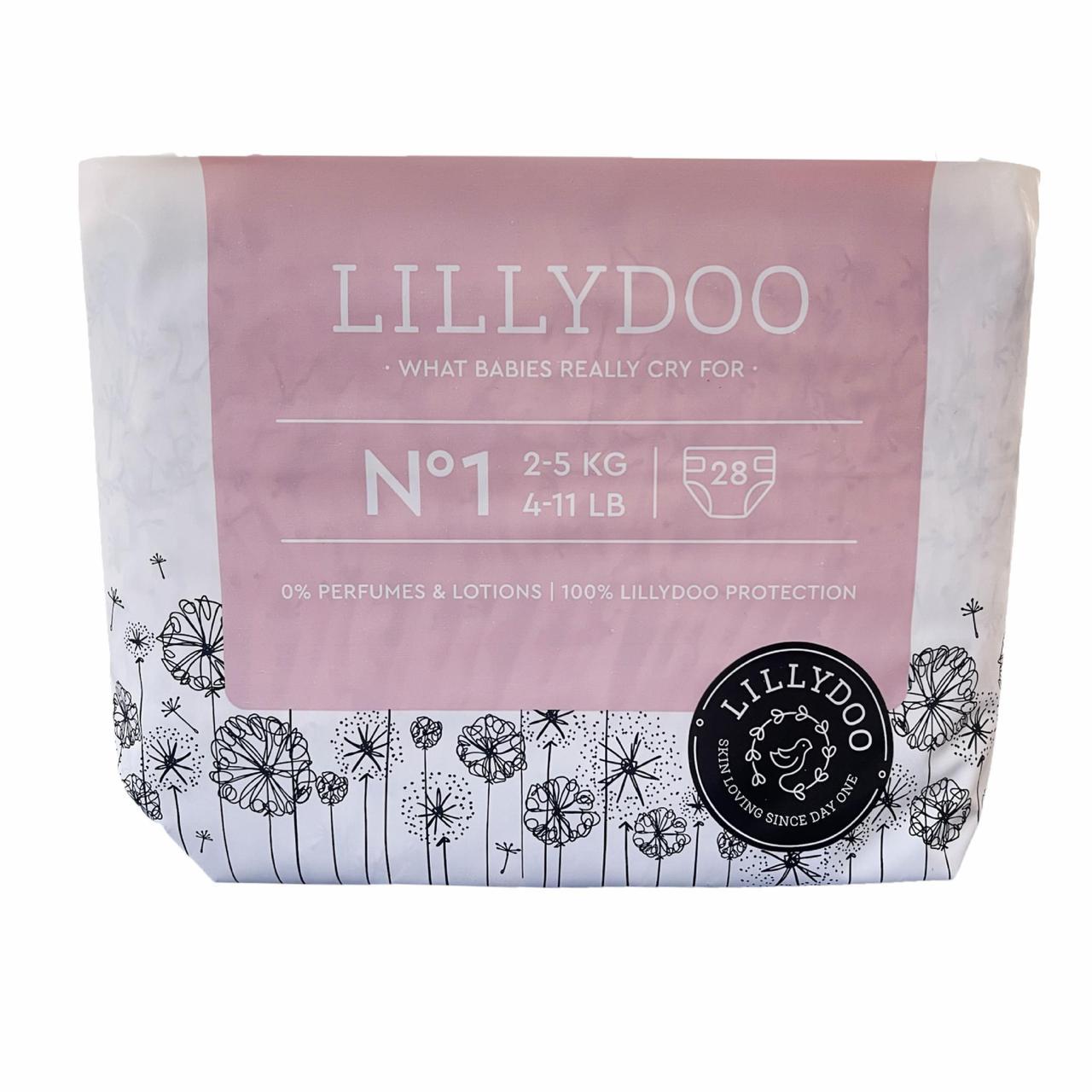 Підгузки дитячі LILLYDOO 1 2-5 кг 28 шт. (2511827420)