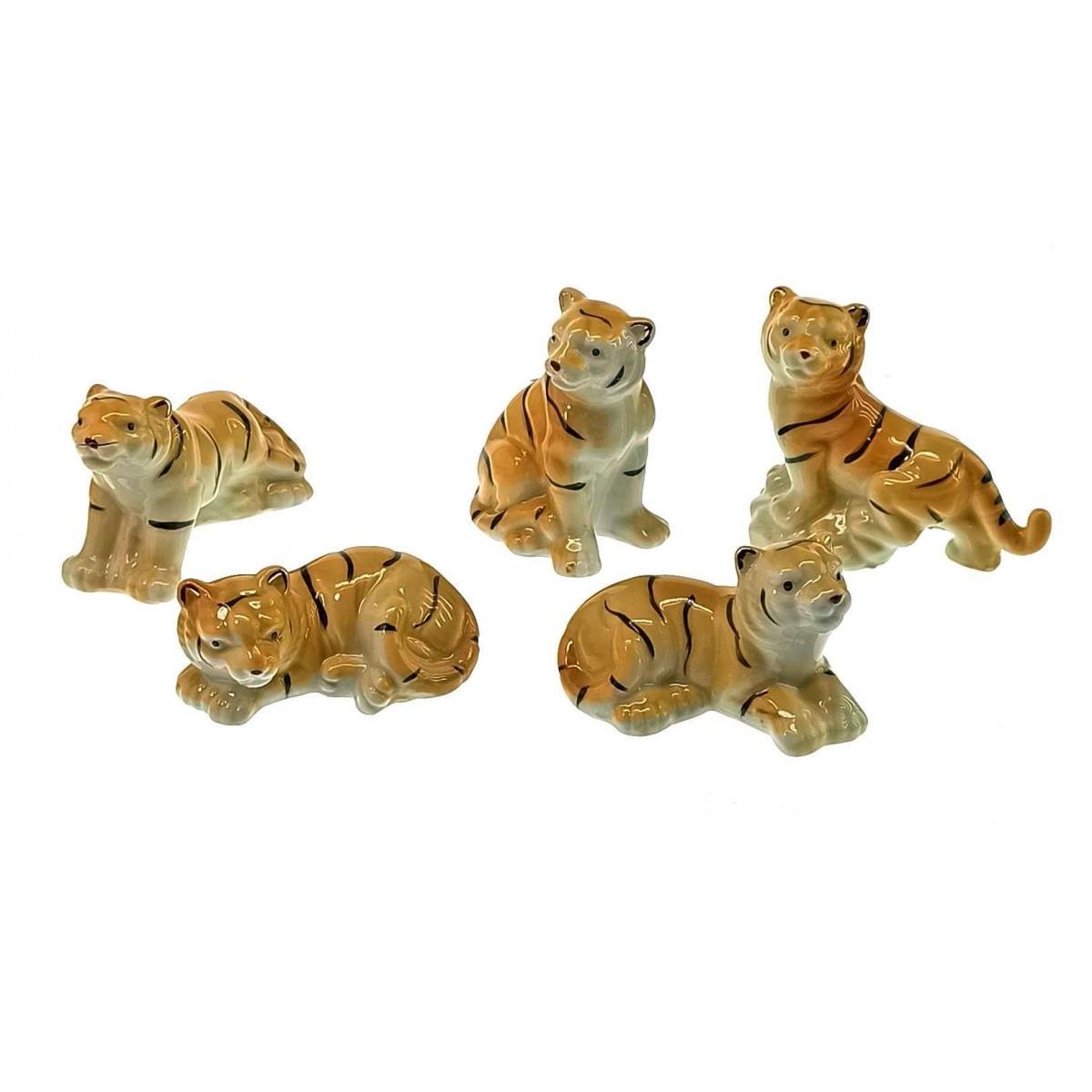 Набір Тигри порцеляна 5 шт. (34201)