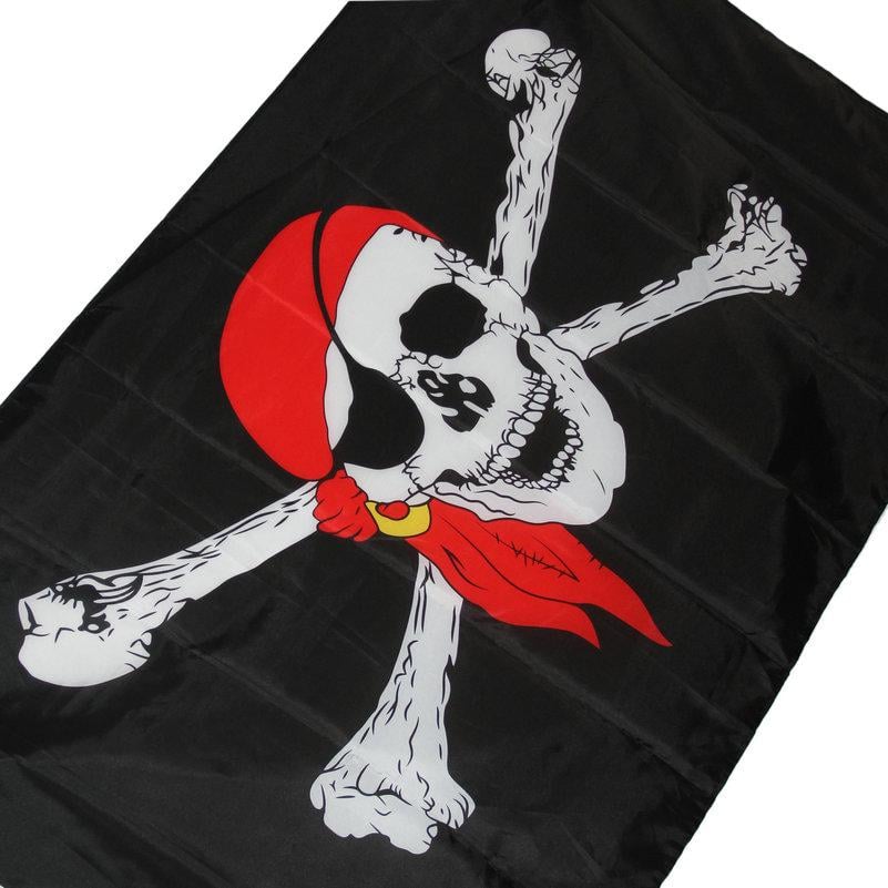 Прапор піратський Resteq поліестер 150х90 см (VA-Jolly Roger) - фото 4 Прапор піратський Resteq поліестер 150х90 см (VA-Jolly Roger) - фото 4