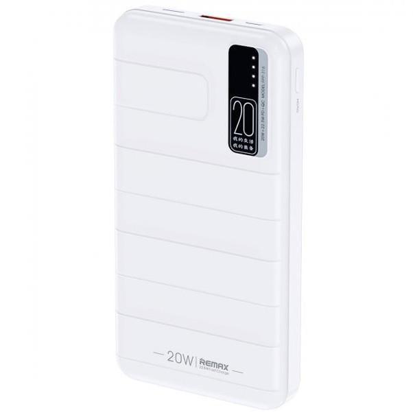 Павербанк REMAX RPP-316 Noah Series 20 W/22.5 W PD QC Fast Charging 20000 mAh White (24541)