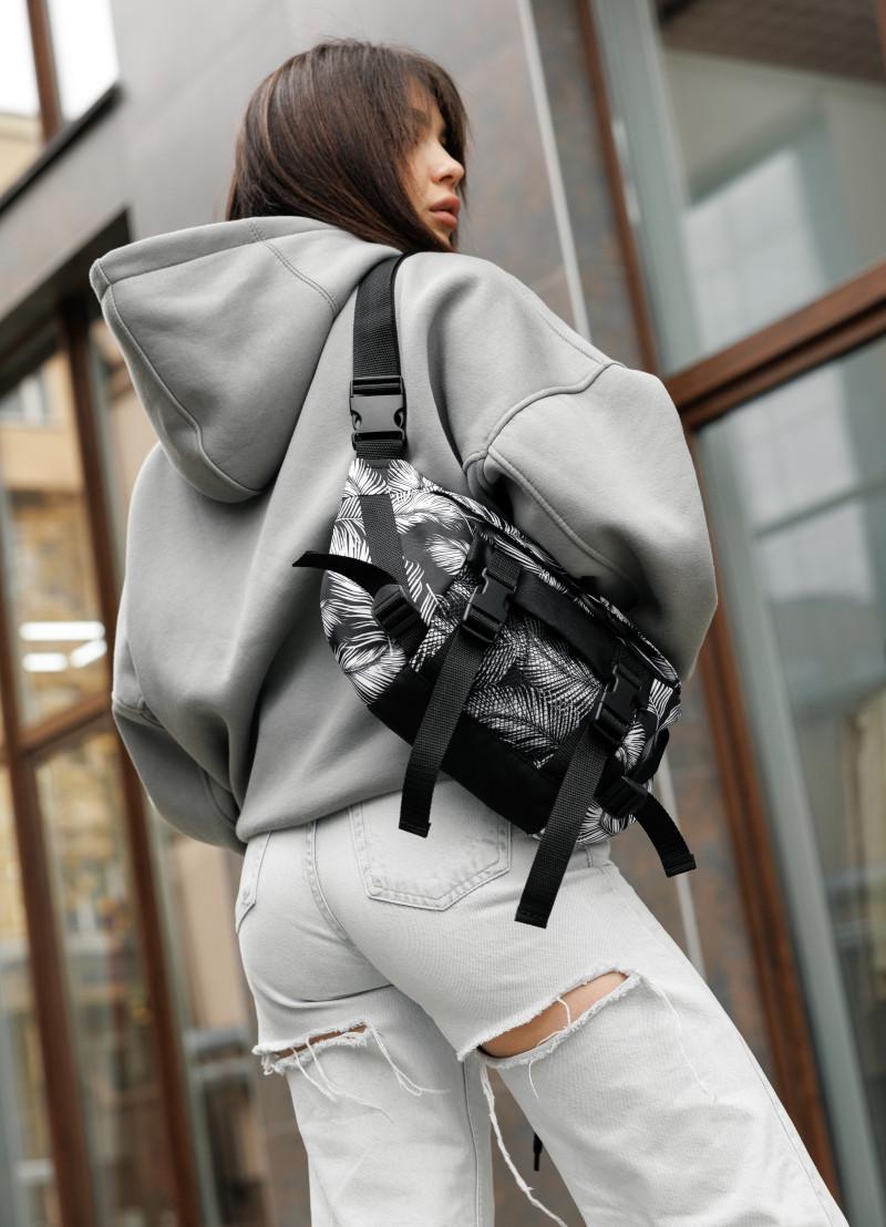 Рюкзак женский Sambag RollTop Double Palm 41х27х18 см (24330720) - фото 4 Рюкзак женский Sambag RollTop Double Palm 41х27х18 см (24330720) - фото 4