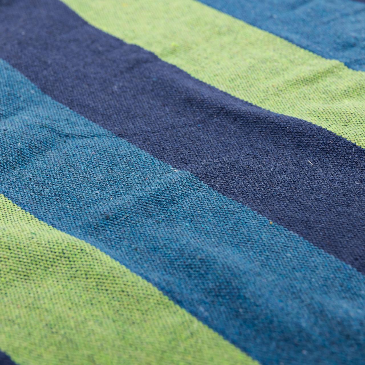 Гамак туристический подвесной тканевый 174х80 см Синий (6585) - фото 5