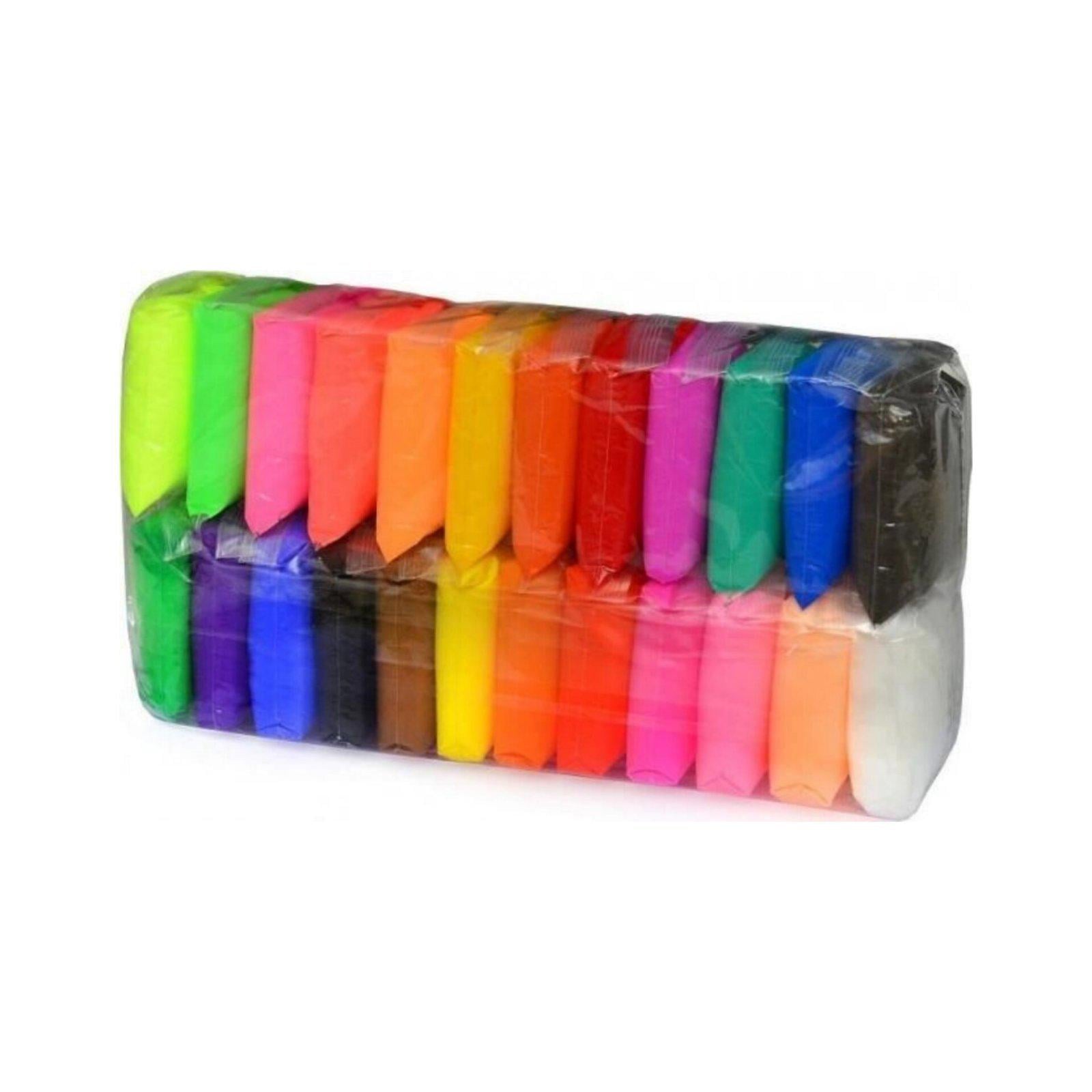 Пластилин воздушный с инструментами 24 цвета (5593)