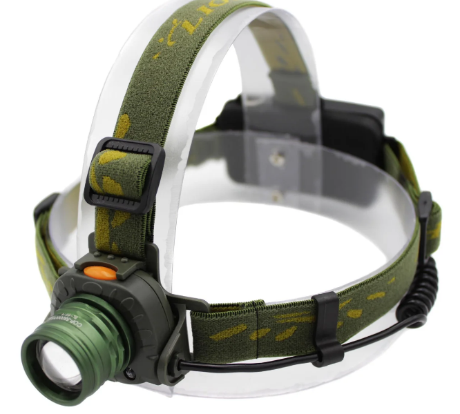 Налобный фонарик GTM DX-1505 XPE Q5 на аккумуляторе и с датчиком движения