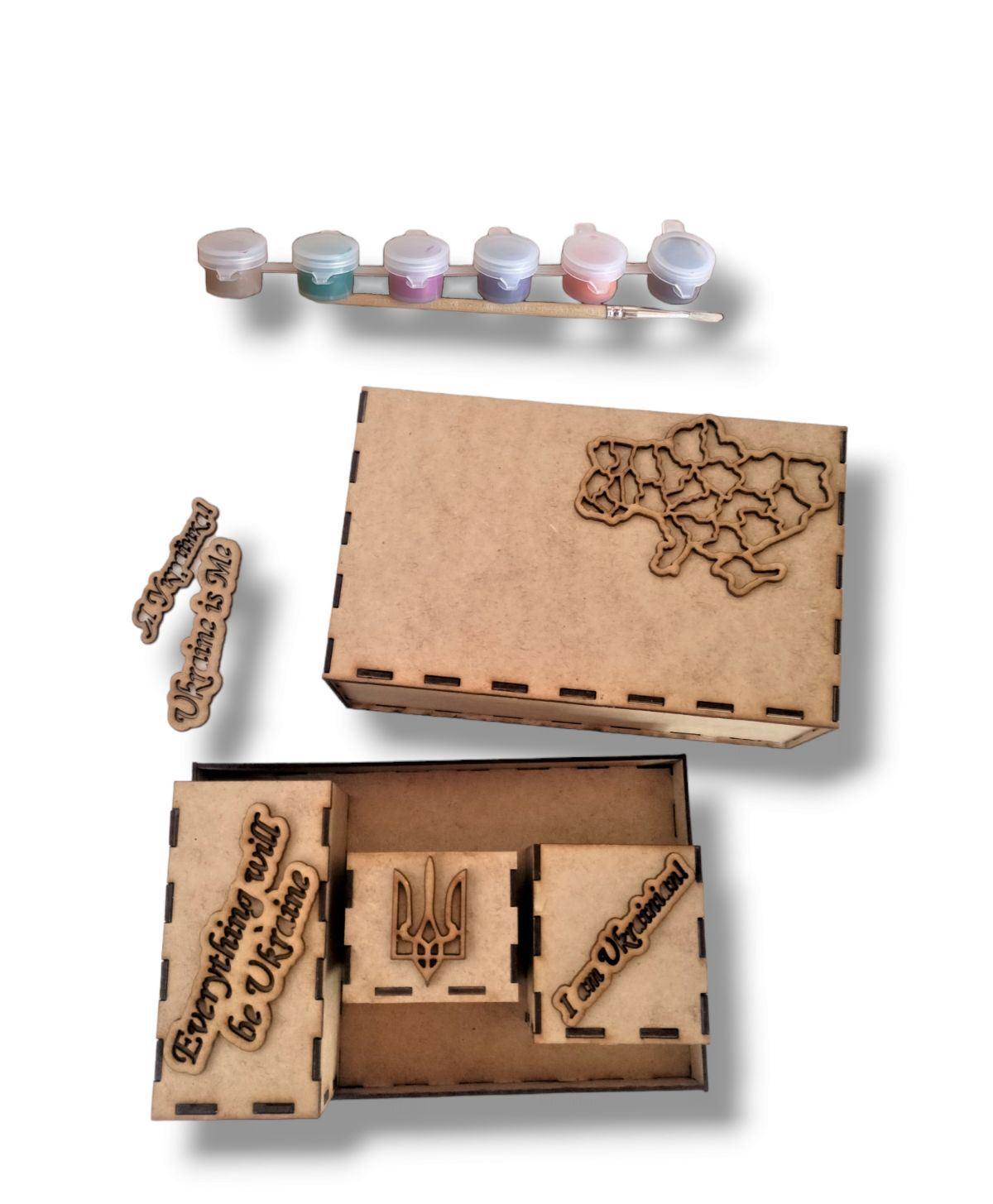 Набір для творчості із фарбами FlyShip Україна (400-1010)