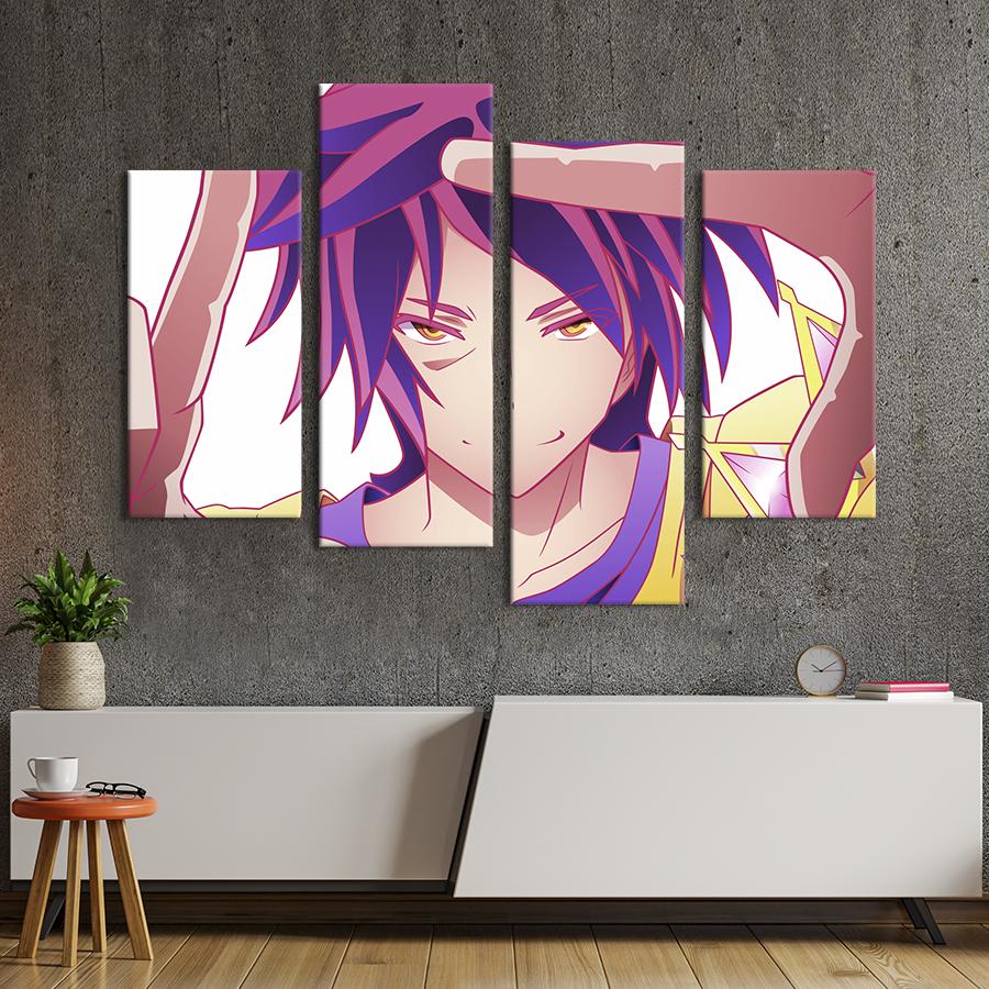 Картина на холсте Аниме-герой Сора 149x106 см (1429-42)