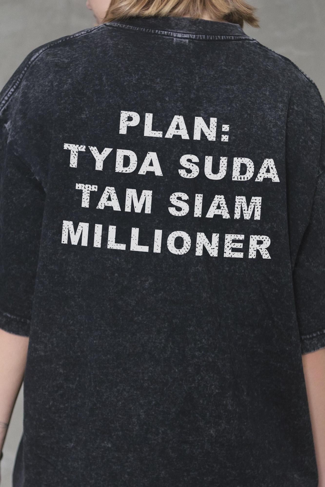 Футболка оверсайз Without Washed Plan L/XL Black (L/XL8056368 8056369) - фото 6 Футболка оверсайз Without Washed Plan L/XL Black (L/XL8056368 8056369) - фото 6