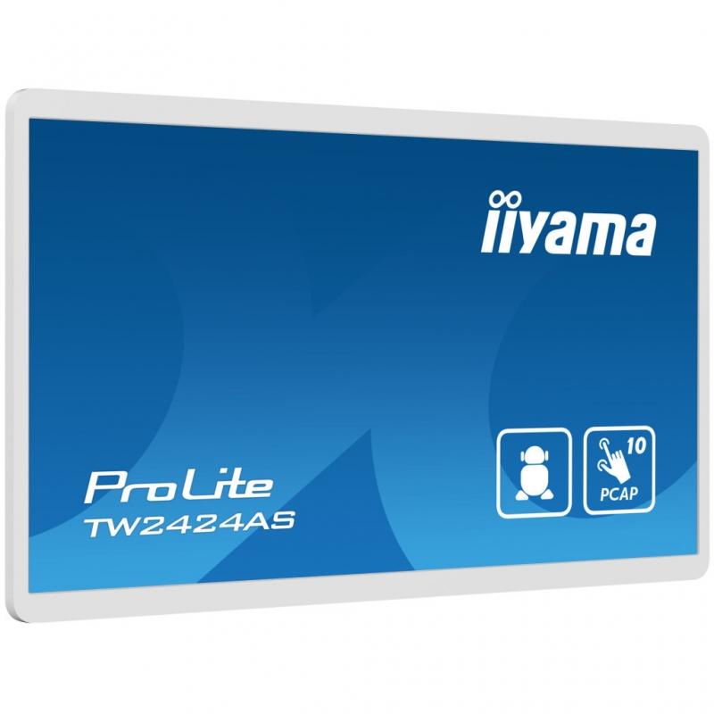 Монитор сенсорный iiyama TW2424AS-W1 IPS 1920x1080 Full HD 24" 10W (26832315) - фото 5 Монитор сенсорный iiyama TW2424AS-W1 IPS 1920x1080 Full HD 24" 10W (26832315) - фото 5