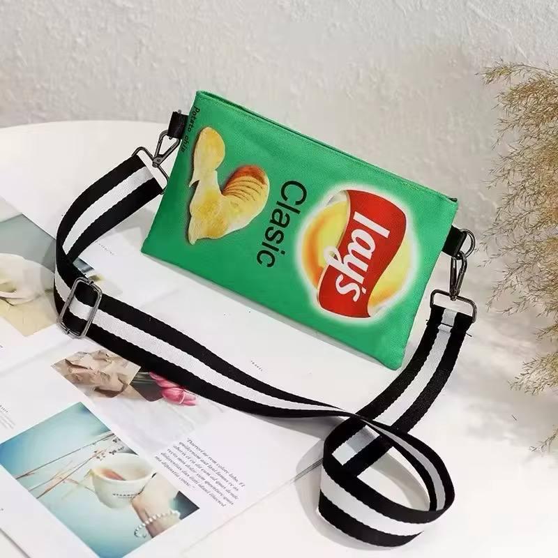 Сумка-клатч Lays через плече Зелений