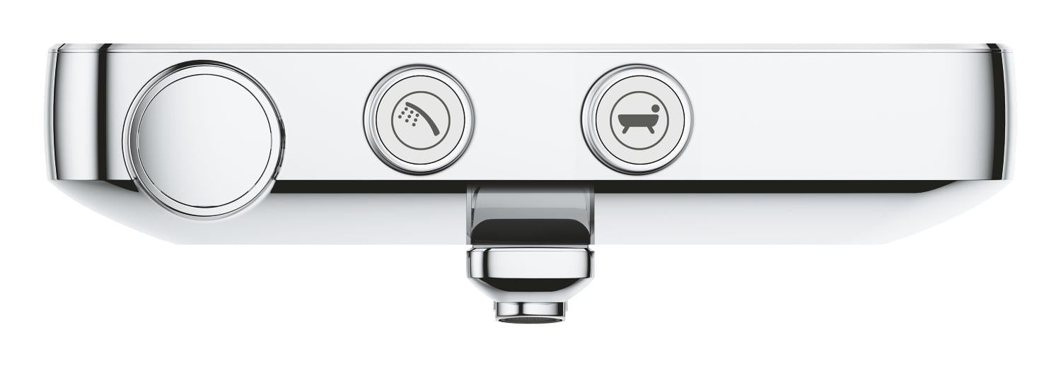 Смеситель для ванны с термостатом Grohe Grohtherm SmartContr