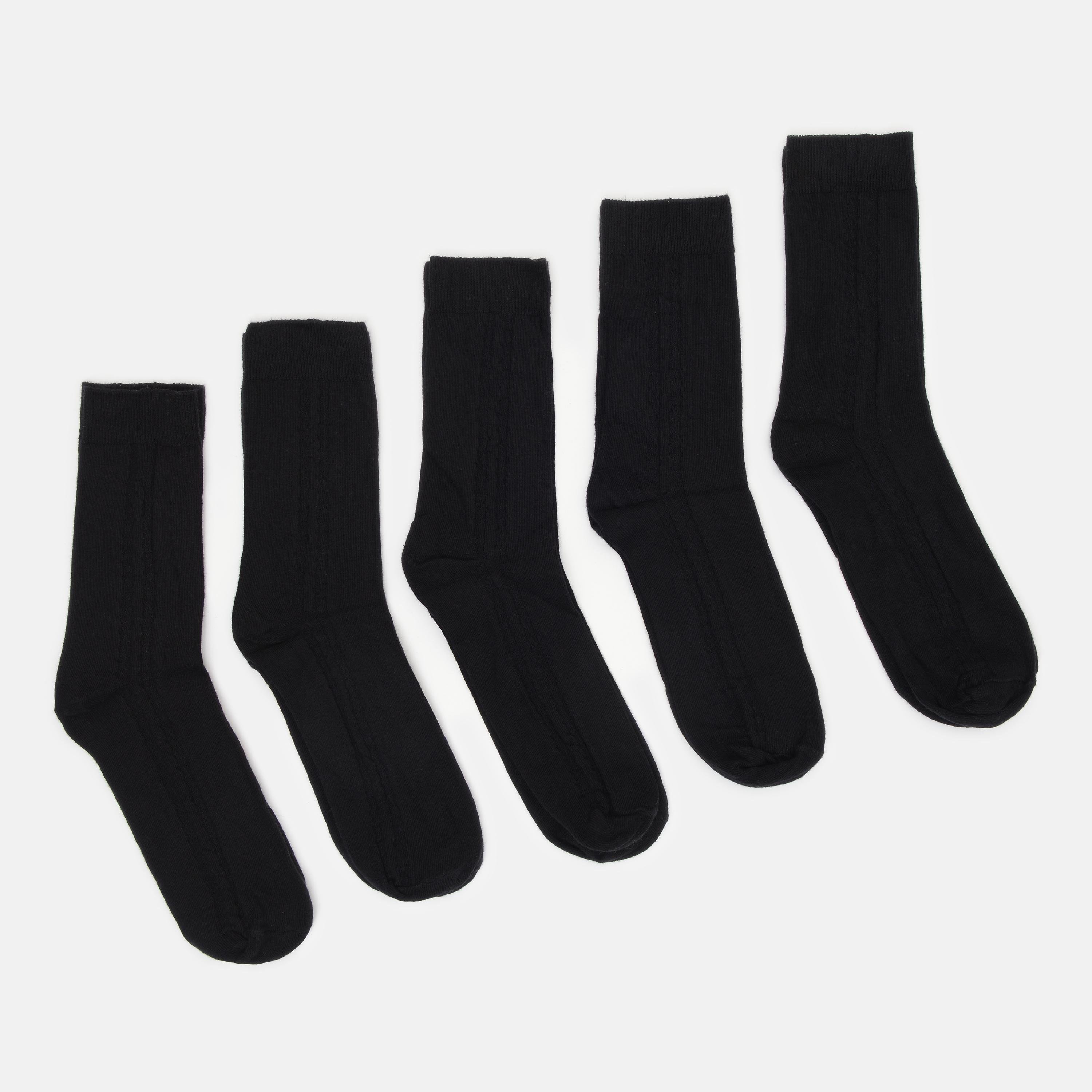 Шкарпетки C&A 5 пар р. 39-42 Чорний (140988502)