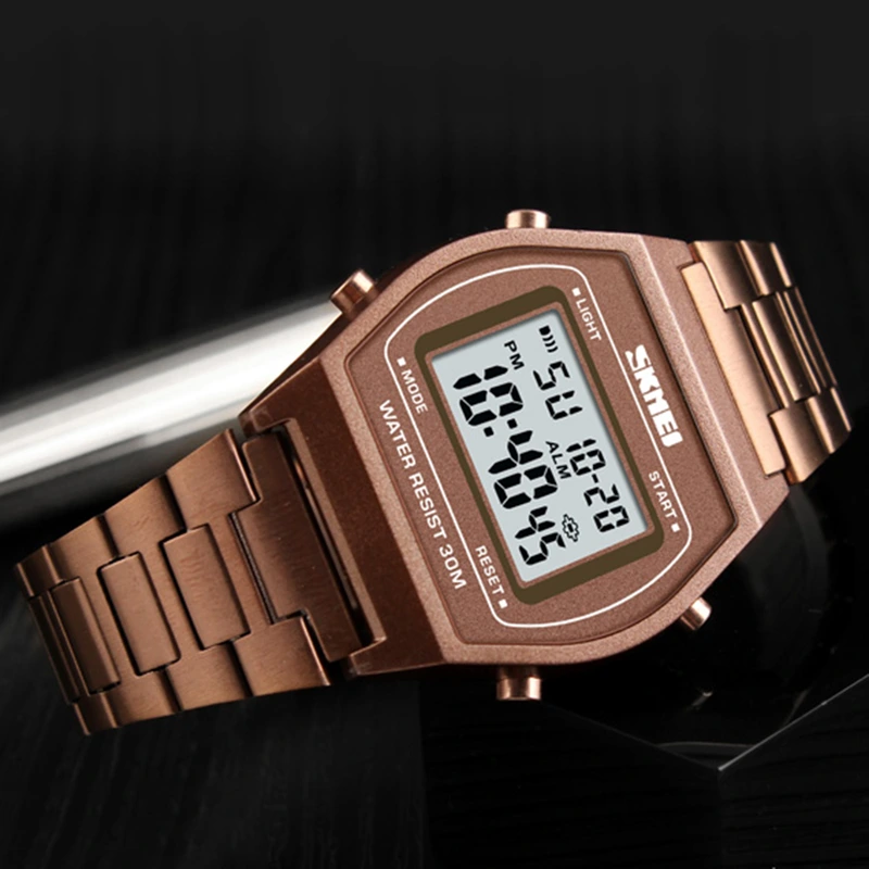 Наручные часы Skmei 1328CG Coffee Gold - фото 3 Наручные часы Skmei 1328CG Coffee Gold - фото 3